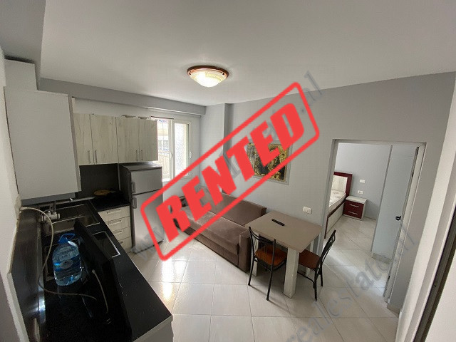One bedroom apartment for rent near Mine Peza Street in Tirana, Albania.